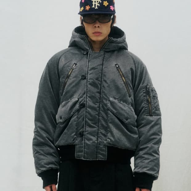 펜필드 후드 항공 점퍼 