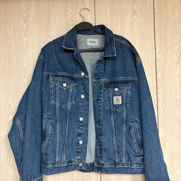 칼하트 헬스톤 데님 자켓 L