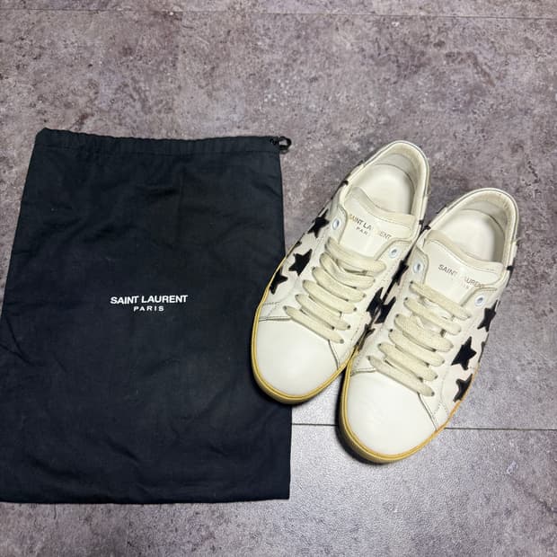생로랑 스타 스니커즈 36