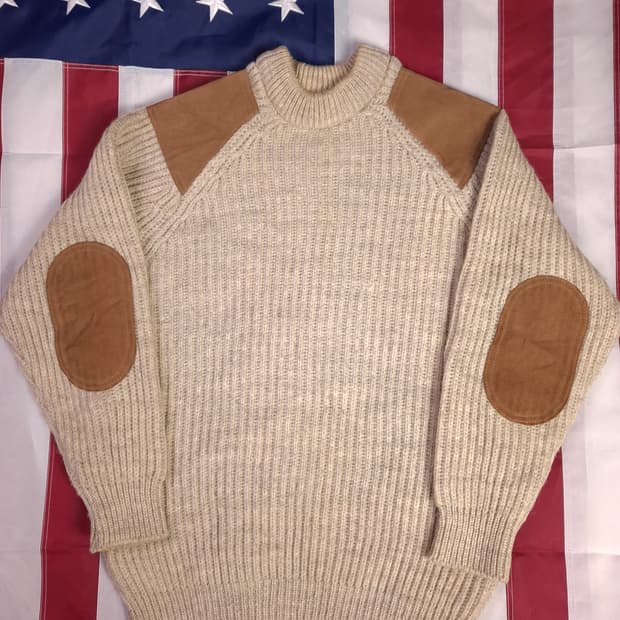 오리지날 영국제조 하이랜드2000 헤비울 코만도니트