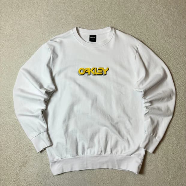 오클리 OAKLEY 로고 크루넥 맨투맨 PN6706