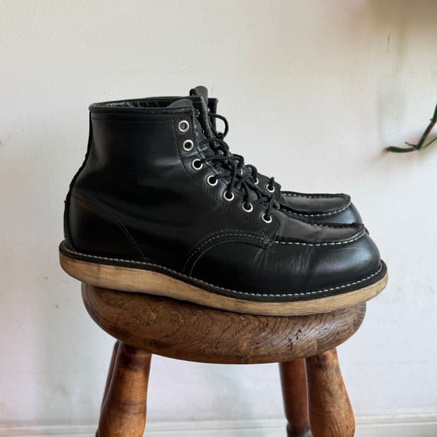 Red Wing Moc Toe Black 레드윙 목토 (7.5)