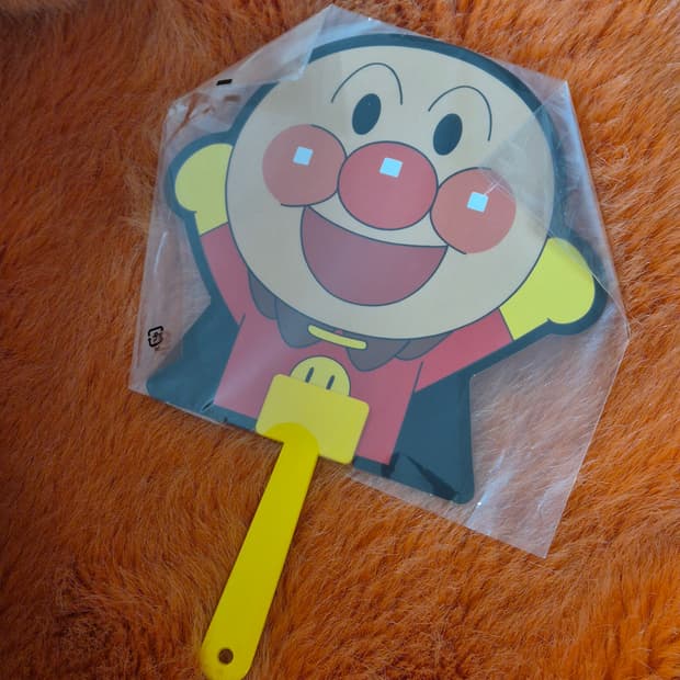Anpanman 호빵맨 부채 새상품