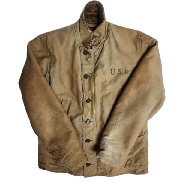 WWll 40s U.S.N N-1 Deck Jacket