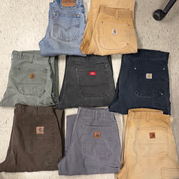 칼하트 싱글니 더블니 