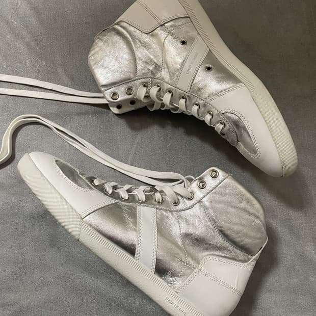 디올옴므 09ss 독일군 하이탑 실버 39.5