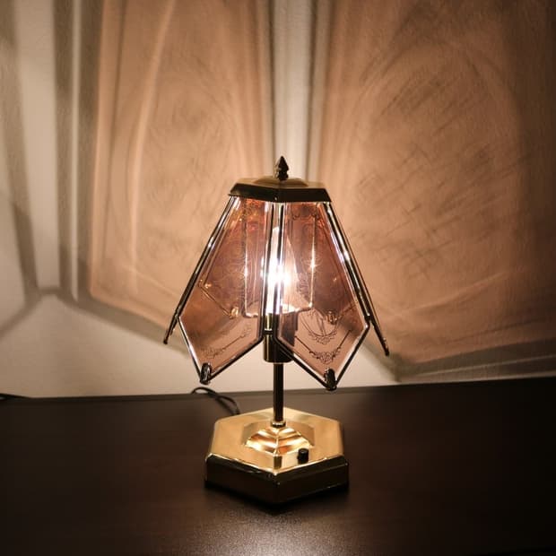 1980s 일본 빈티지 테이블 램프 (미사용)