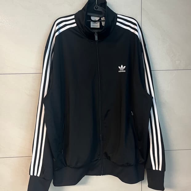 [실측:2XL,3XL] 아디다스 파이어버드 져지 블랙