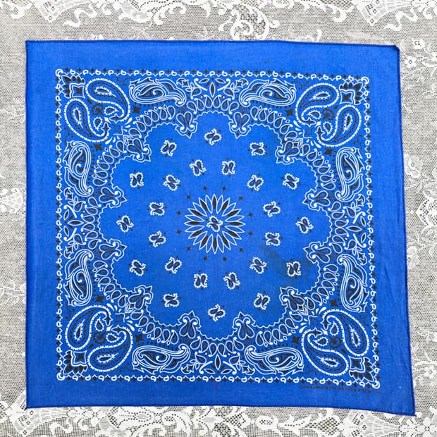 90s 하바행크 페이즐리 반다나 (made in usa)