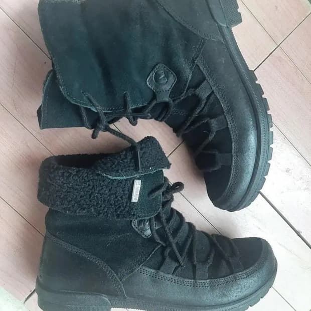 머렐 레이스업 부츠 블랙 240