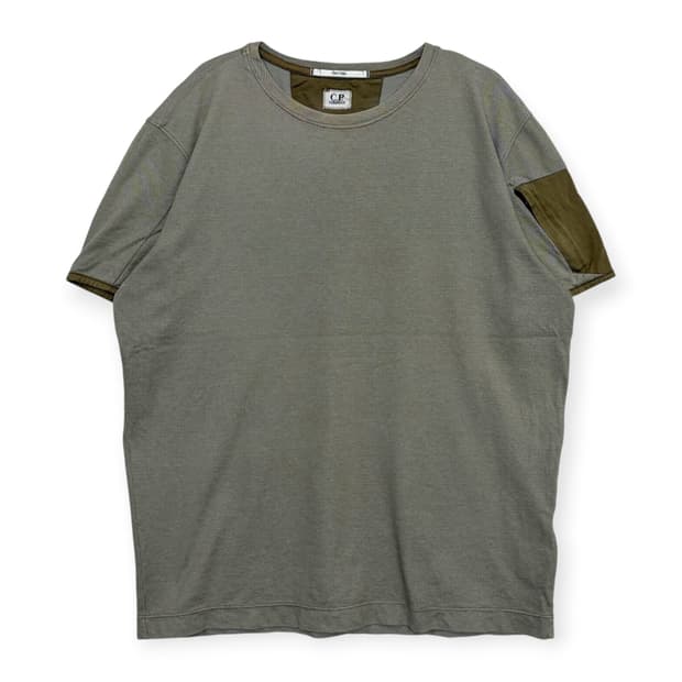 cp company 씨피컴퍼니 tacting 지퍼 포인트 반팔티셔츠
