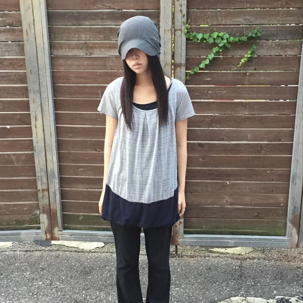 Layered detail pin-tuck ops