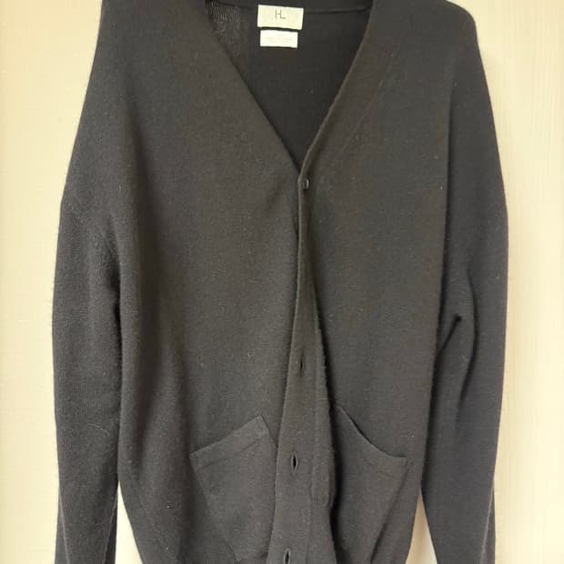 [3] 헤릴 골든캐시미어 가디건 블랙 