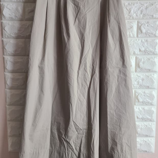 지컷 여성 플리츠 롱스커트(66)