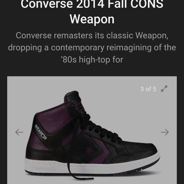 2014 F/W컨버스 CONS 웨폰(Converse CONS Weapon