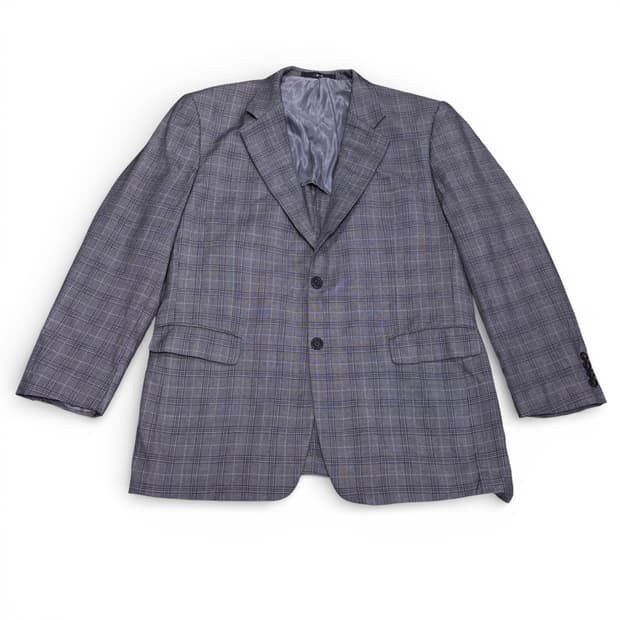 XL 닥스 그레이 체크 블레이저