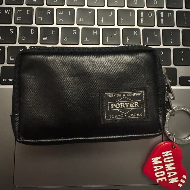 포터 멀티 코인 케이스 블랙