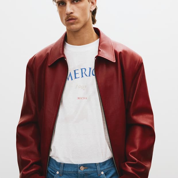 렉토 시그니쳐 21벤 빈티지 레더 레드M