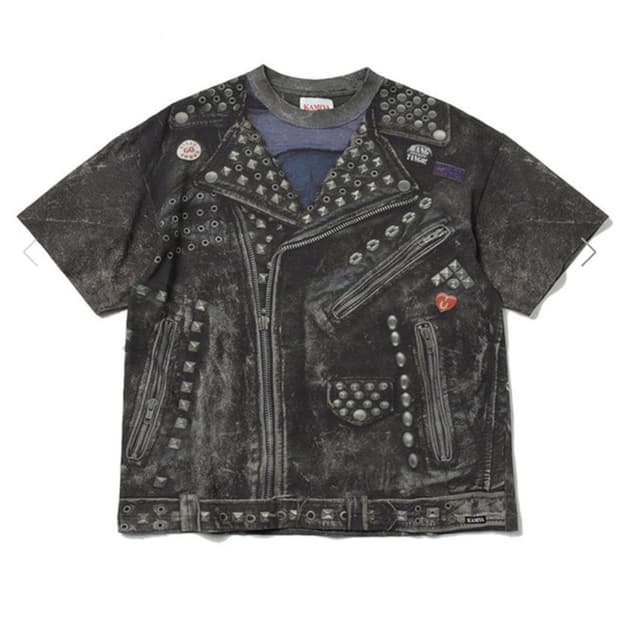 kamiya Trompe I’oeil Print T-Shirt s