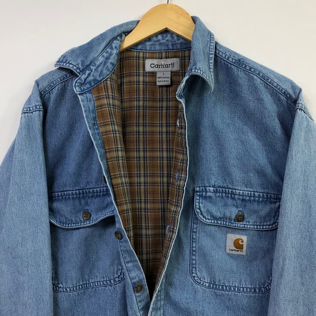 105 칼하트 데님 자켓