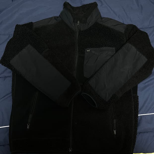 유니클로 엔가 플리스 XL 블랙