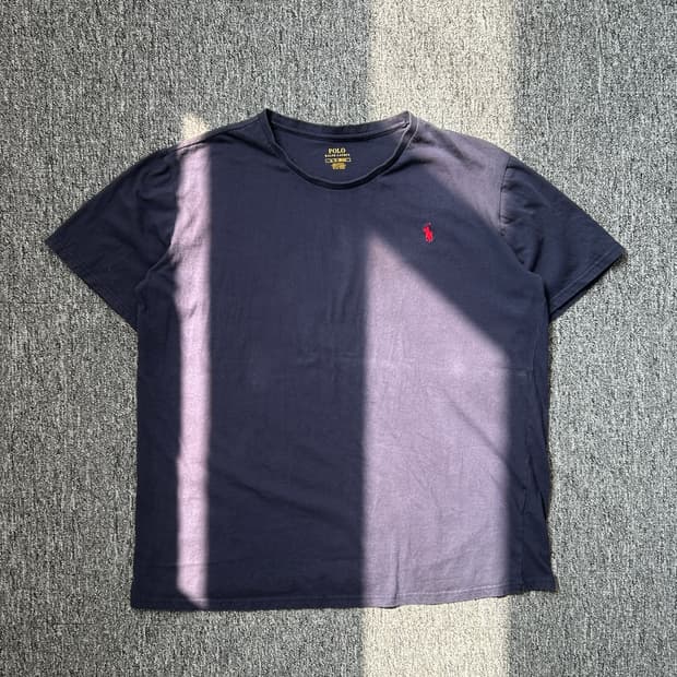 폴로 랄프로렌 네이비 포니 로고 반팔