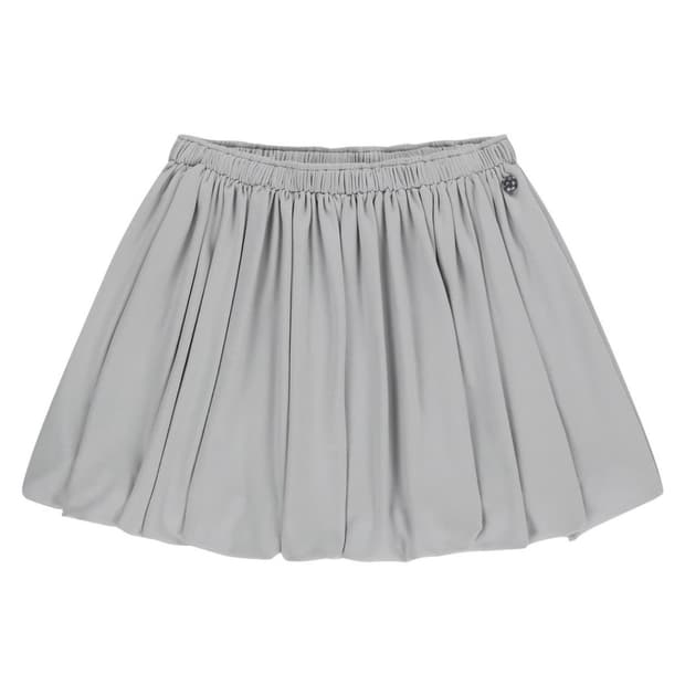 COYSEIO 코이세이오038 져지 펌킨 스커트 멜란지그레이