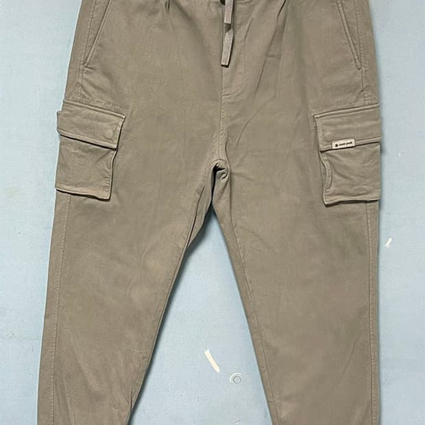 스노우피크 시티캠퍼 남자 조거팬츠 기모 스판 9부 XL 34