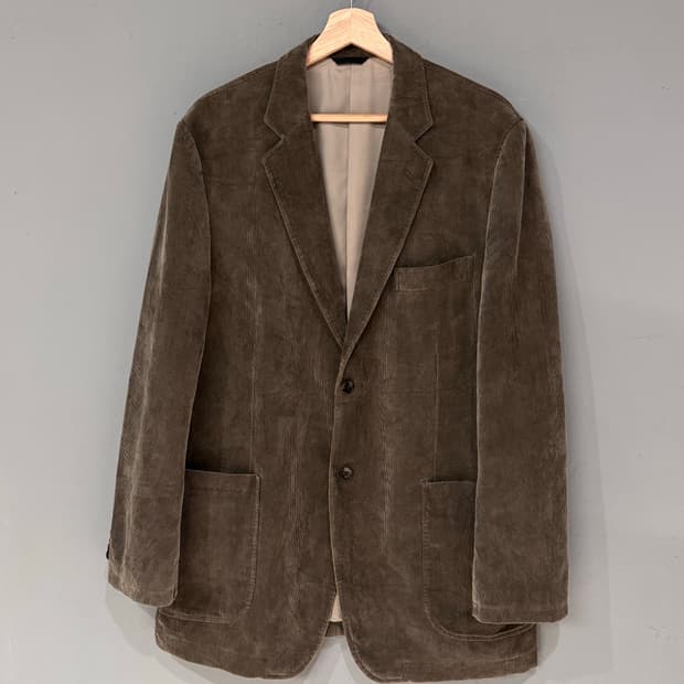 히로코코시노 옴므 2B 코듀로이 블레이저 