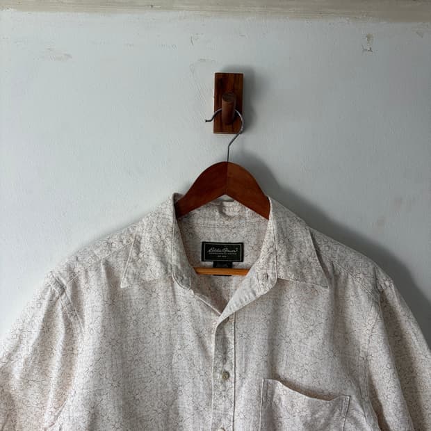 Eddie Bauer vintage Linen Shirt