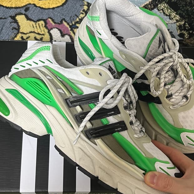 아디다스 퍼렐 아디스타 젤리피쉬 그린 255