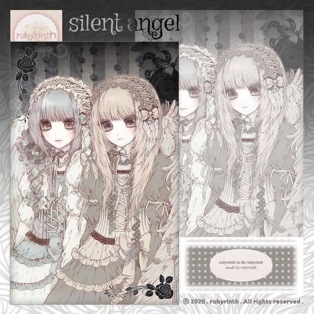 [rubyrinth] 사일런트 엔젤 엽서