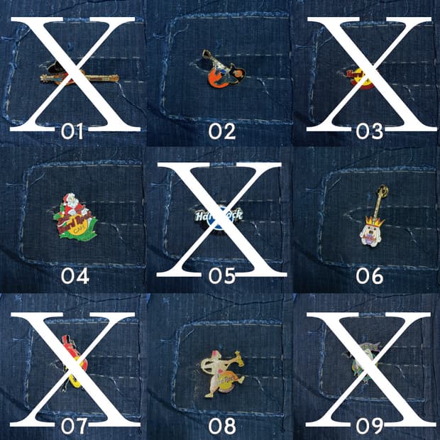 하드록카페 핀 뱃지