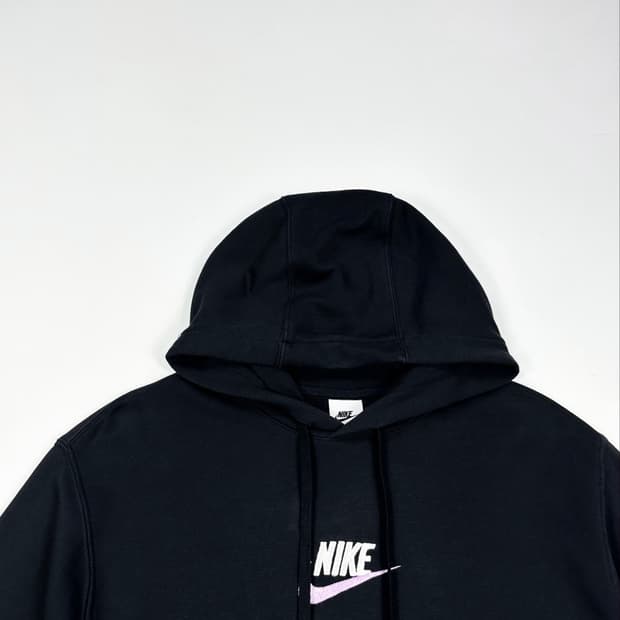 나이키 퓨추라 센터로고 블랙 후드티 (XL)