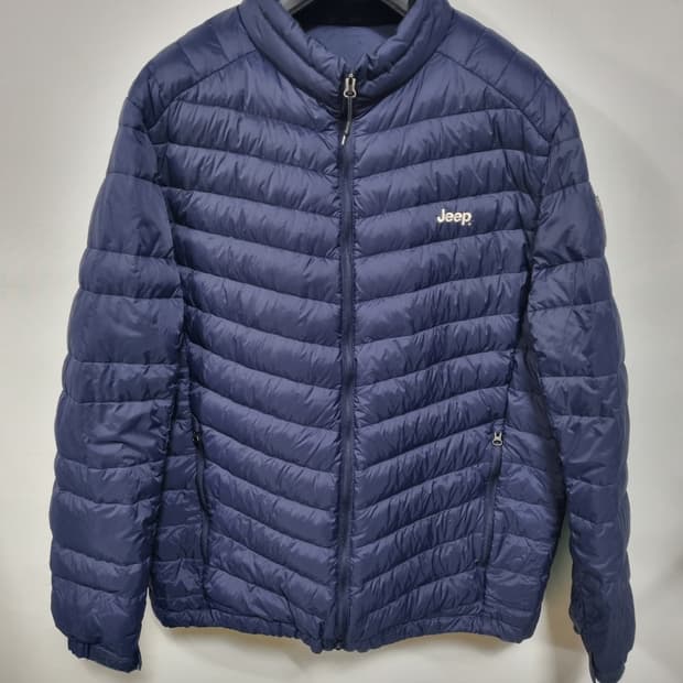 Jeep 지프 네이비 경량 덕다운 패딩 점퍼 105