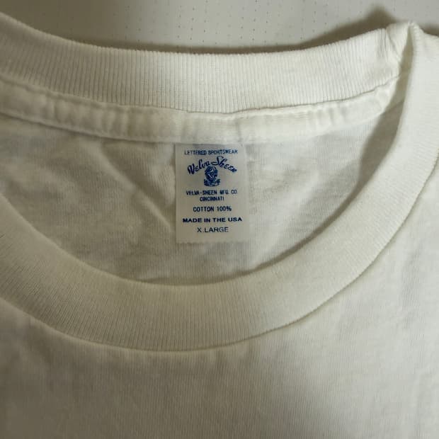 벨바쉰 티셔츠, XL, 화이트