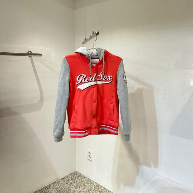 MLB 보스턴 레드삭스 후드 야구점퍼