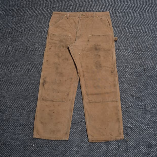 [38]90s US Made 칼하트 더블니 -B49