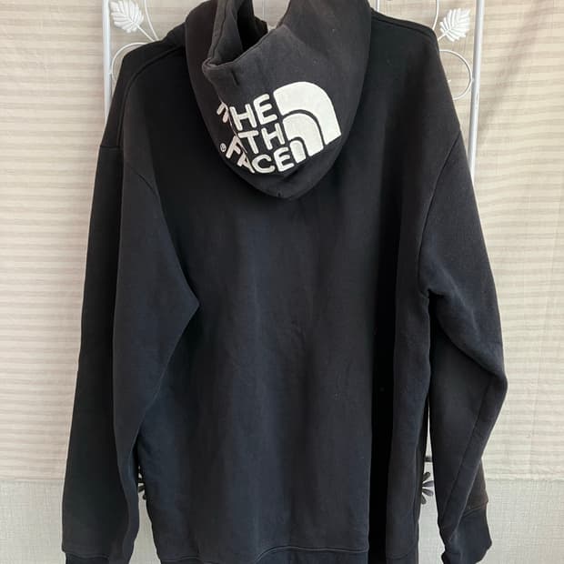 빈티지 노스페이스 자수 블랙 후드 집업 y2k 스트릿 갸루 펑키 일본빈티