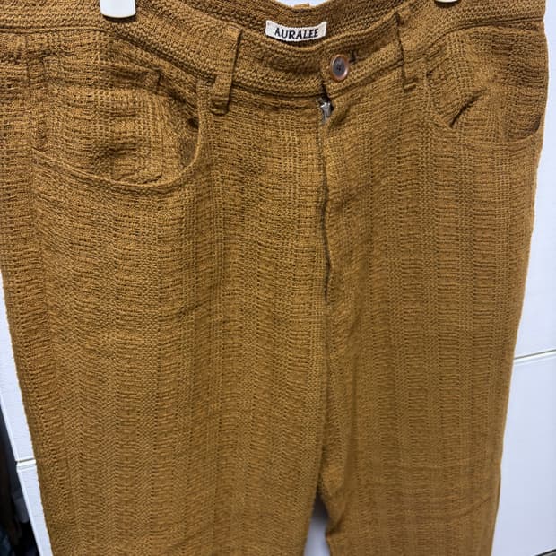 오라리 크로쉐 팬츠