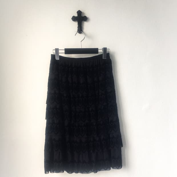 Hiroko bis ornament pattern layer midi s
