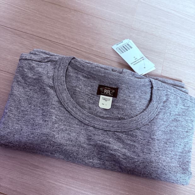 rrl 투팩 그레이 xl