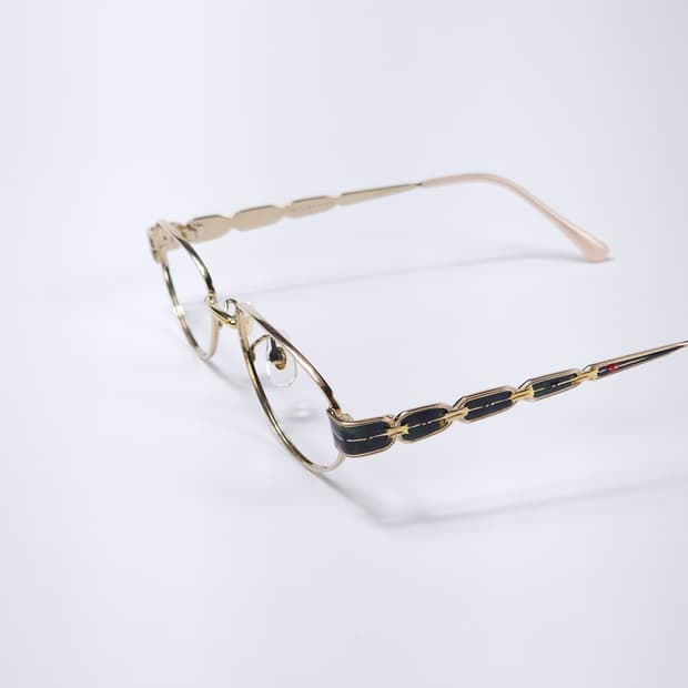 21K 도금 90년도 빈티지 오벌형 안경