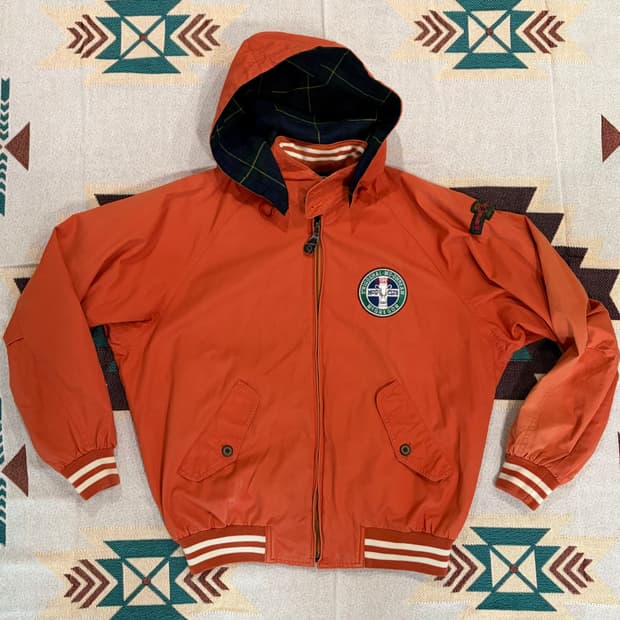 90~00s 맥그리거 MCG CLUB 후드 블루종 자켓