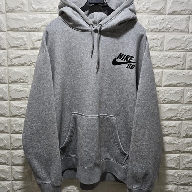 나이키 SB 아이콘 풀오버 기모 후드티 L