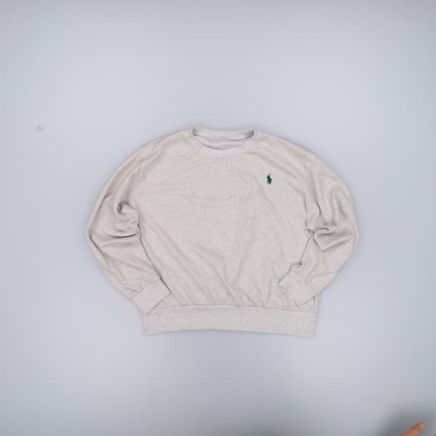 실측확인 포니로고 맨투맨 0407H1