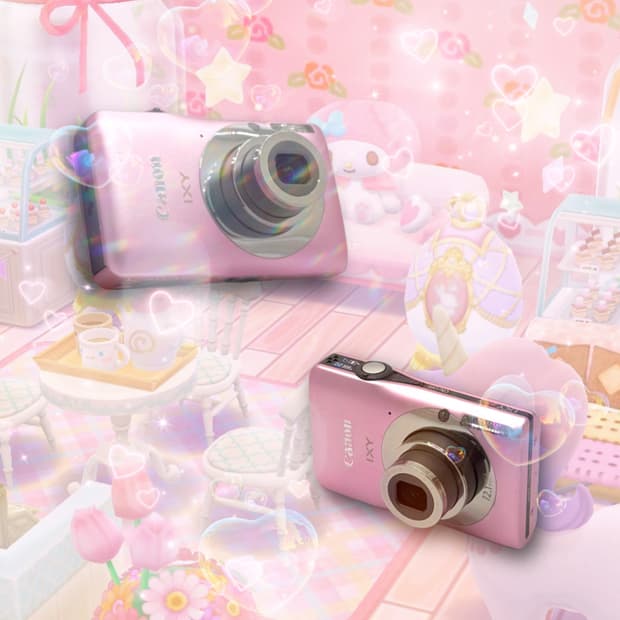[인물색감!] 캐논 IXY 200F 연핑크 디지털카메라