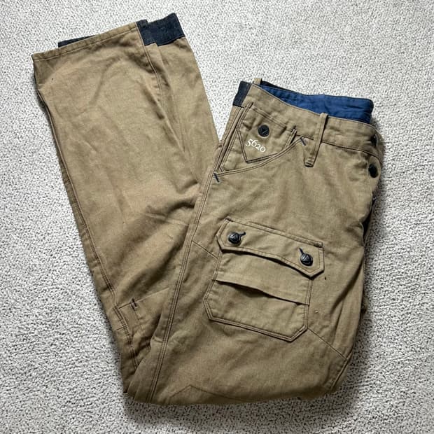 G-Star RAW 치노팬츠 카고 팬츠 베이지 샌드 32