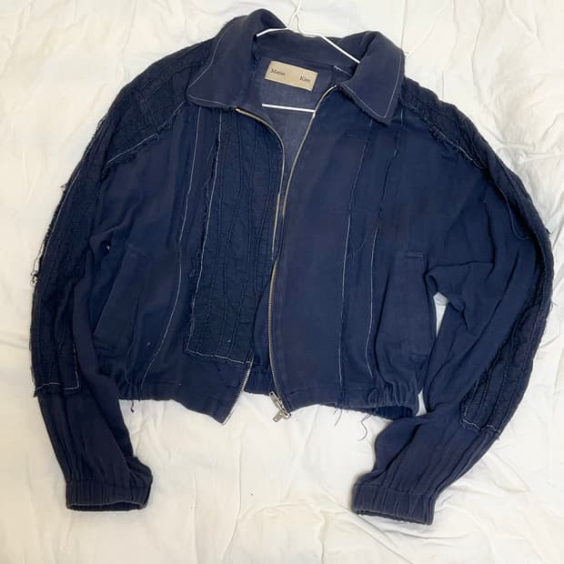 마뗑킴 빈티지 봄버자켓