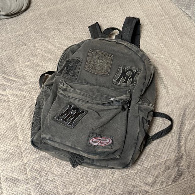 (극미중고)MPQ 워시드 패치 백팩